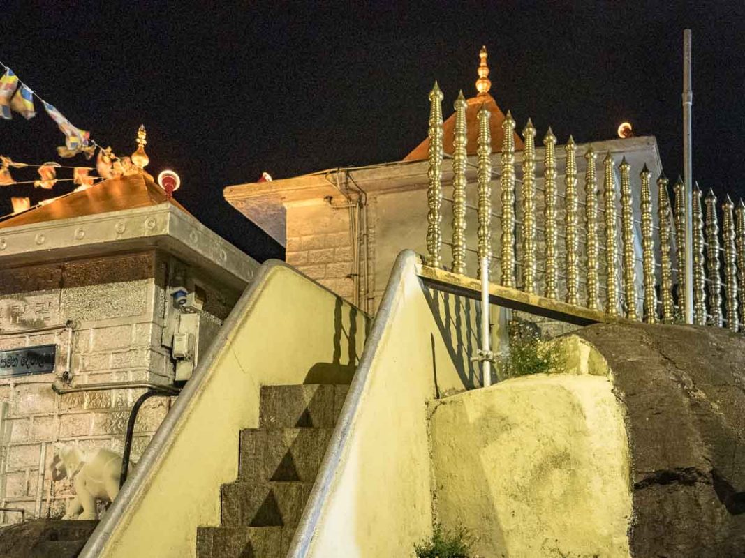 Tristan Balme the monastry at the top of adams peak