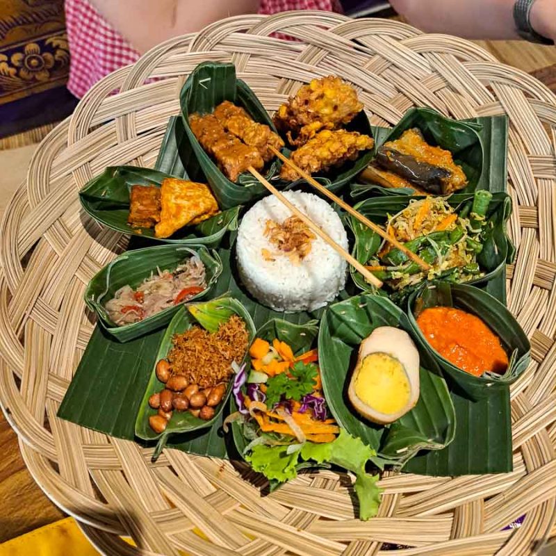 Tristan Balme the best nasi campur in ubud