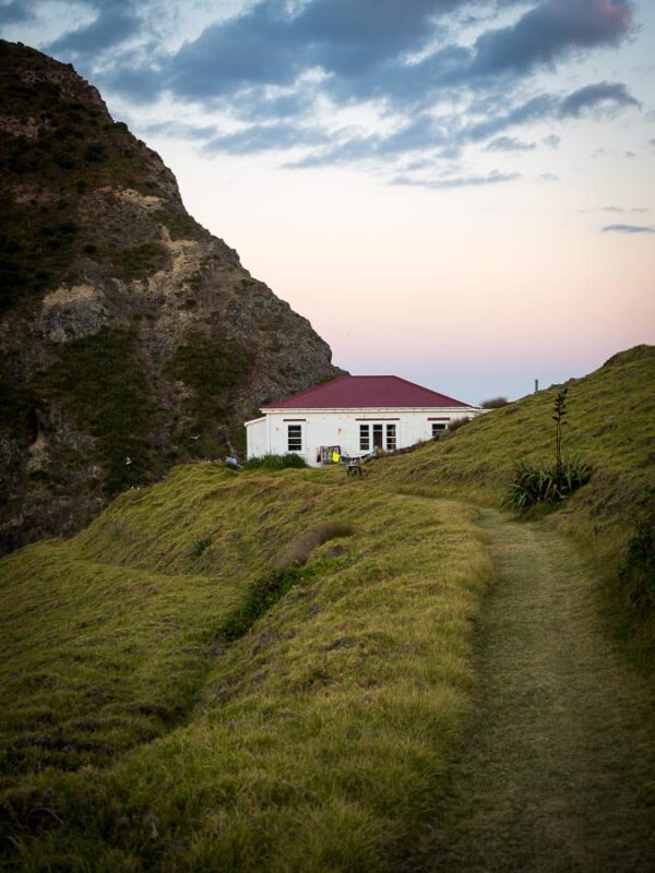 Tristan Balme the doc hut at cape brett