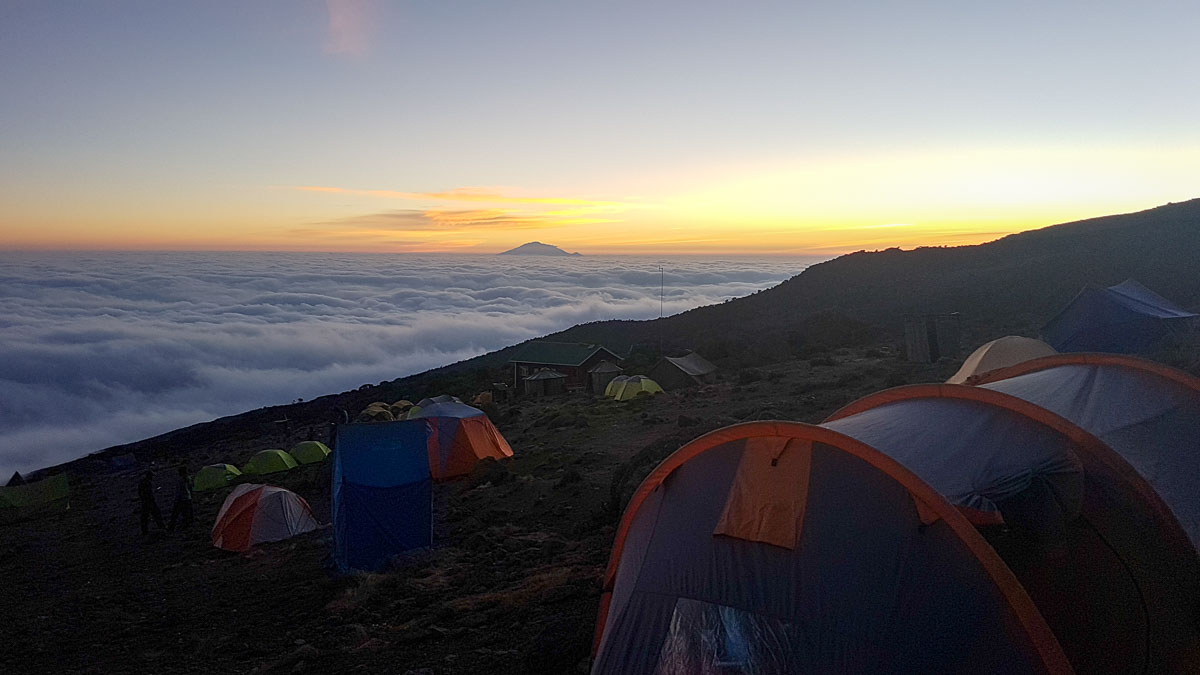 Tristan Balme Karanga Camp at night
