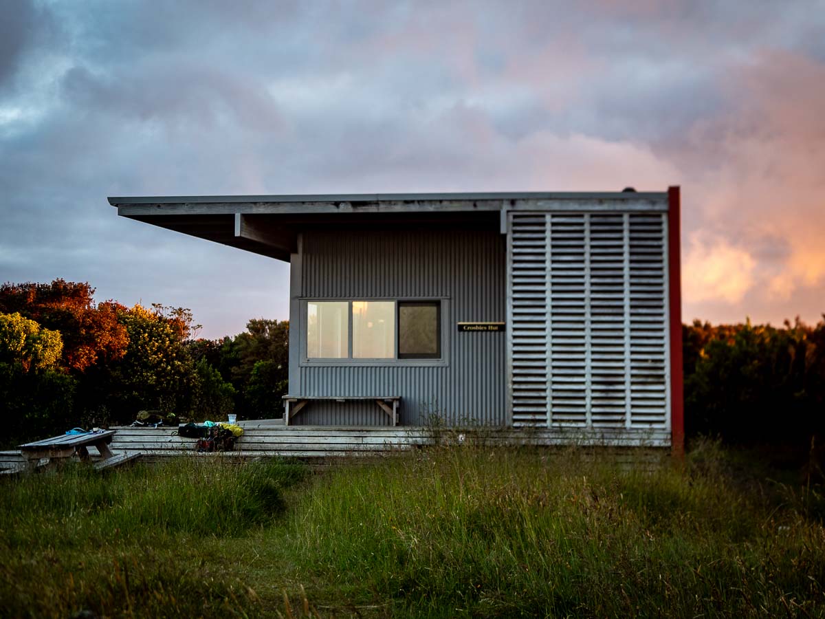 Tristan Balme crosbies hut hike guide