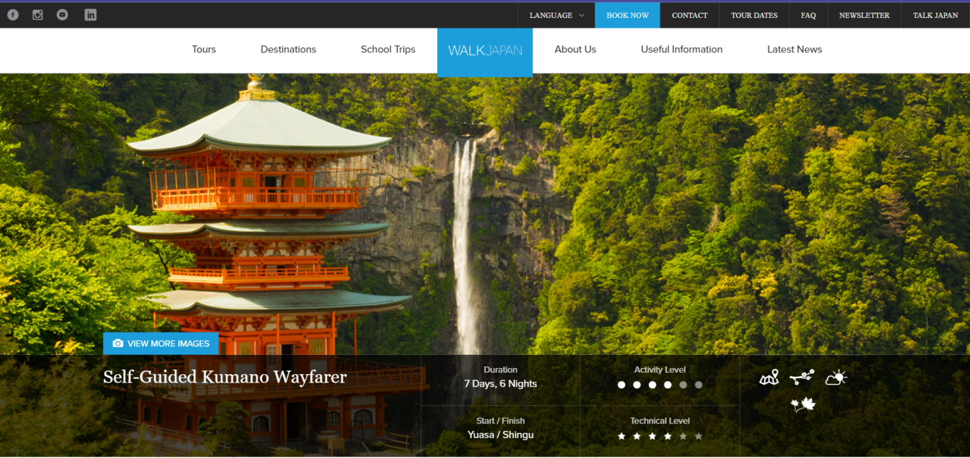 walk japan self guided