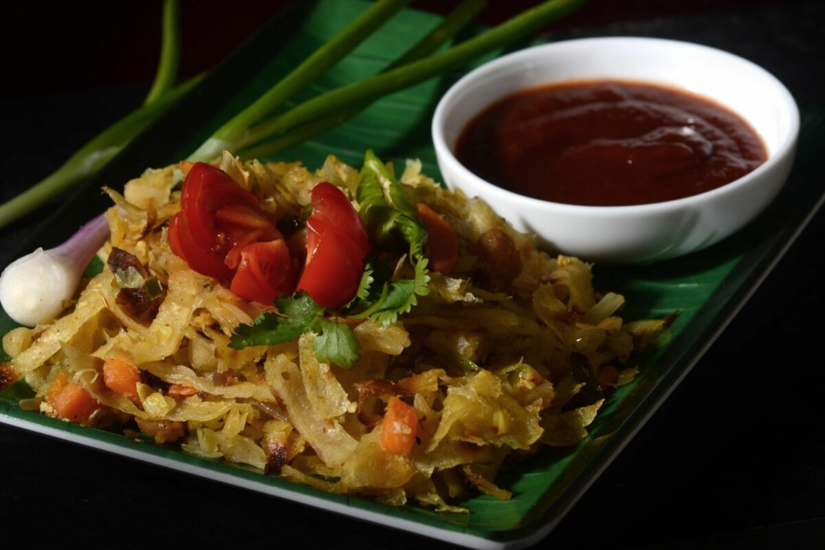 Sri Lanka vegetable roti
