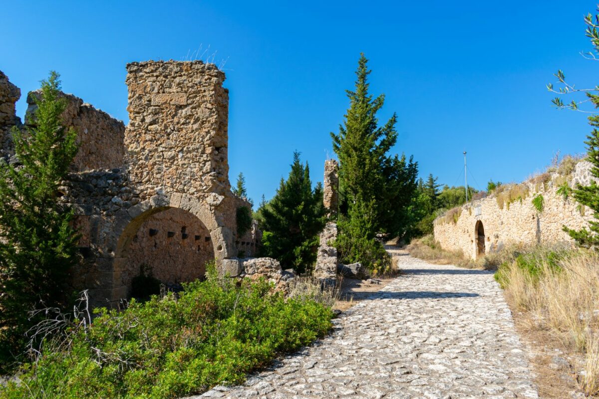 Tristan Balme Kefalonia Venetian Castle of Assos