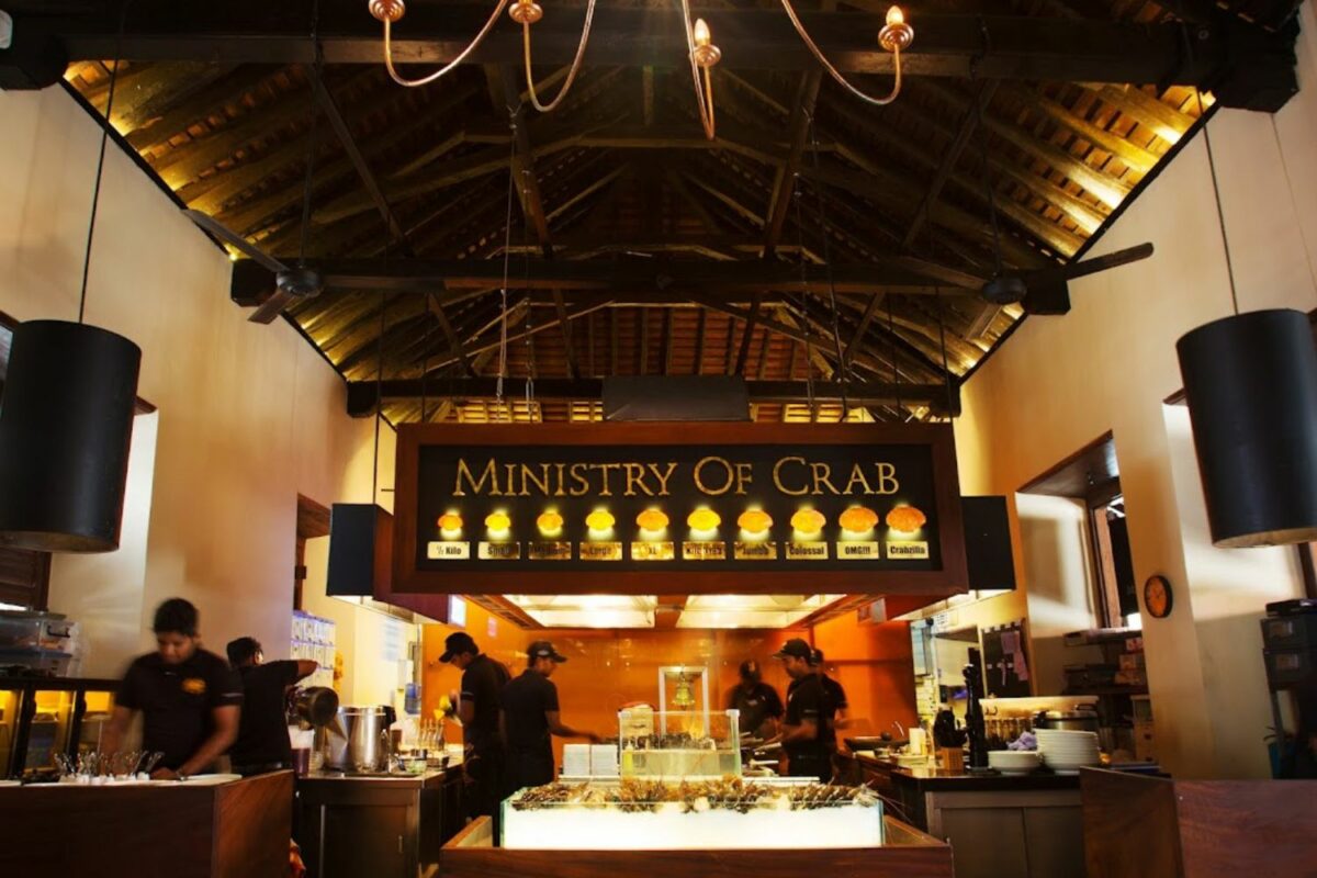 Tristan Balme Sri Lanka Ministry of Crab