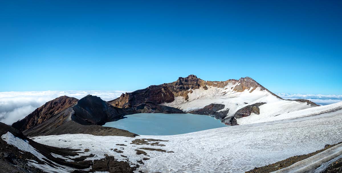 Tristan Balme Mt ruapehu crate lake