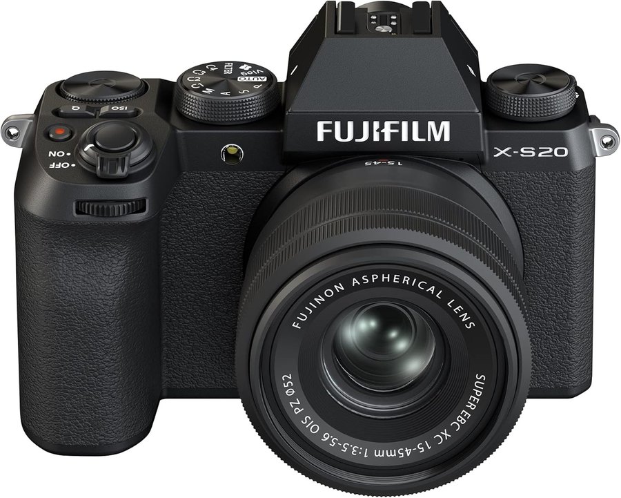 Fujifilm X-S20 mirrorless camera for Kilimanjaro